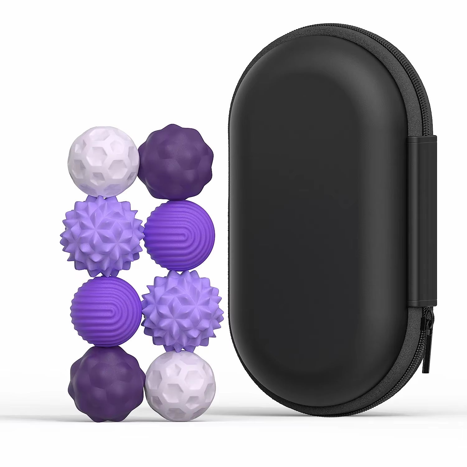 Silicone Magnetic Sensory Fidget Balls for Stress Relief and Calming, Suitable for Kids and Adults with Autism and Anxiety