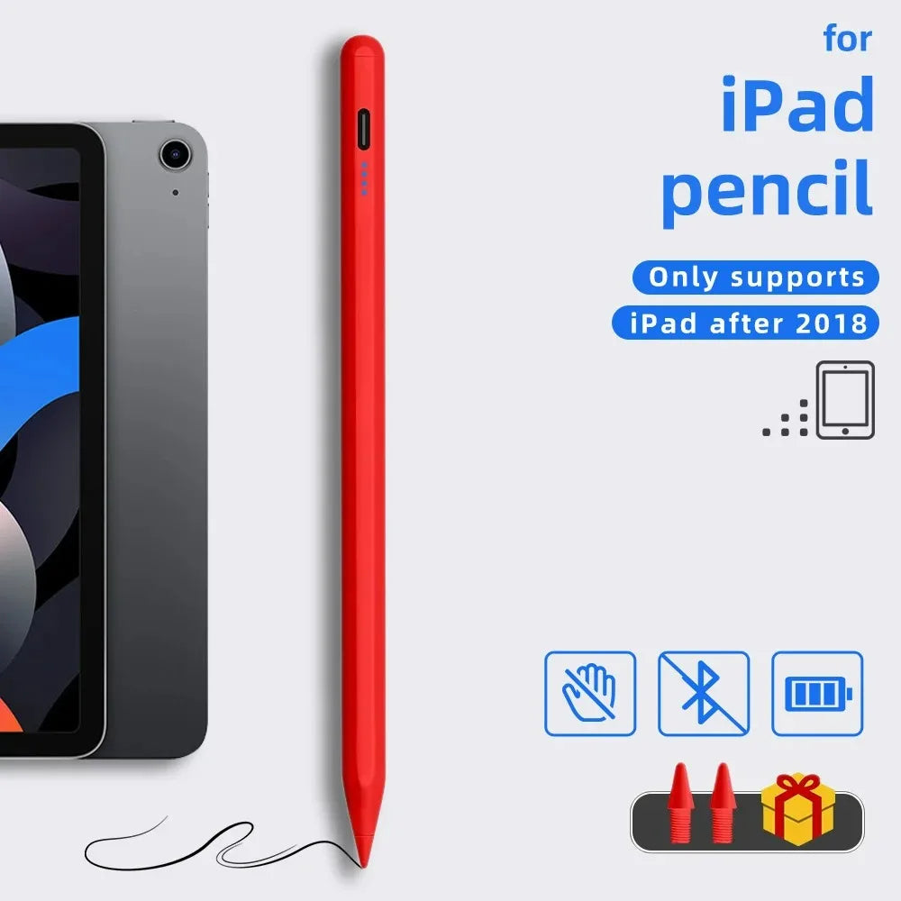 Magnetic Stylus Pen for Ipad 2018-2026 Pro Air Mini Pencil with Palm Rejection No Bluetooth for Apple Iphone Pen for Note Taking