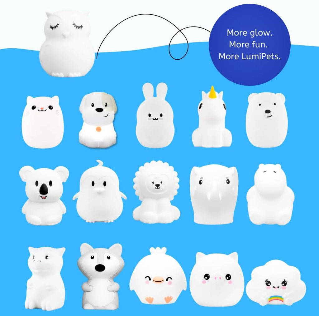 Enchanting Remote Control Silicone Night Light for Kids - Adorable Owl Design with 9 Soothing Colors & Sleep Timer - Perfect Rechargeable, Battery-Operated Lamp for Baby Nursery, Toddler, Girls, and Boys