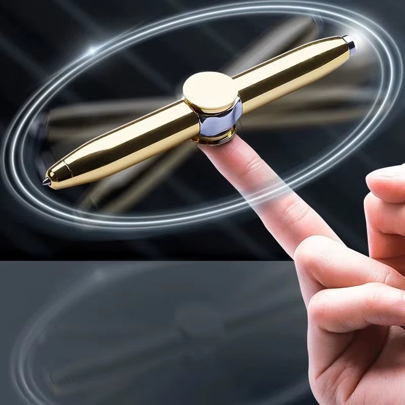 Fidget Anxiety Spinning Pen Penspinning Autism ADHD Toys for Kids Adults Edc Antistress Fingertip Gyro Decompression