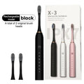 3Pcs/Set Electric Ultrasonic Toothbrush Six Speed Mode Home Soft Hair USB Charging Waterproof Adult Tooth Cleaner‘