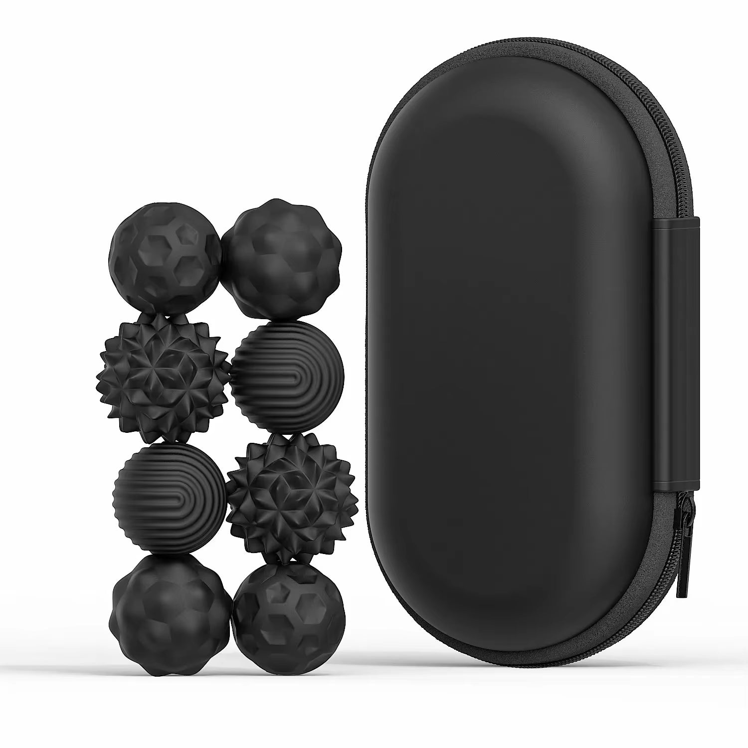 Silicone Magnetic Sensory Fidget Balls for Stress Relief and Calming, Suitable for Kids and Adults with Autism and Anxiety