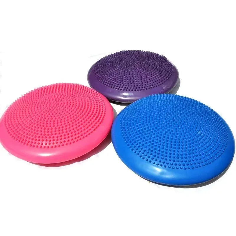 Enhance Balance and Coordination with Our Inflatable Wobble Cushion - Perfect for Therapy, Fun, and Fitness!