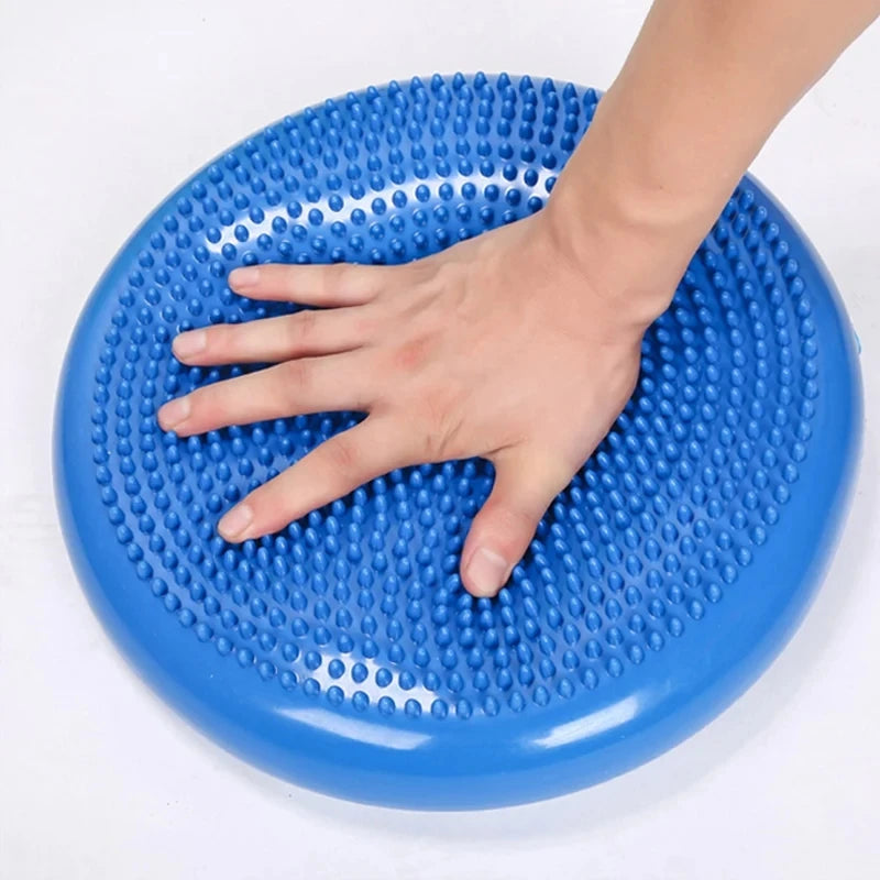 Enhance Balance and Coordination with Our Inflatable Wobble Cushion - Perfect for Therapy, Fun, and Fitness!