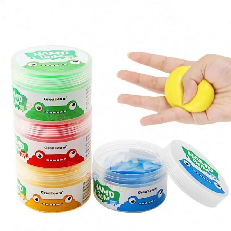 TOYSRUNNER Non-Toxic Hand Strength Training Slime Kit - Fun Rehabilitation Therapy Playdough for All Ages