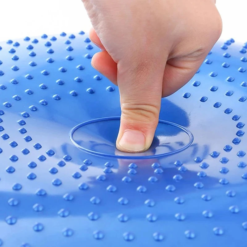Enhance Balance and Coordination with Our Inflatable Wobble Cushion - Perfect for Therapy, Fun, and Fitness!
