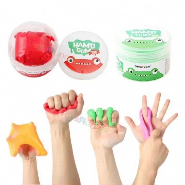 TOYSRUNNER Non-Toxic Hand Strength Training Slime Kit - Fun Rehabilitation Therapy Playdough for All Ages