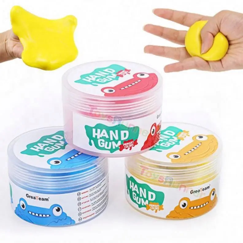 TOYSRUNNER Non-Toxic Hand Strength Training Slime Kit - Fun Rehabilitation Therapy Playdough for All Ages