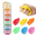 TOYSRUNNER Non-Toxic Hand Strength Training Slime Kit - Fun Rehabilitation Therapy Playdough for All Ages