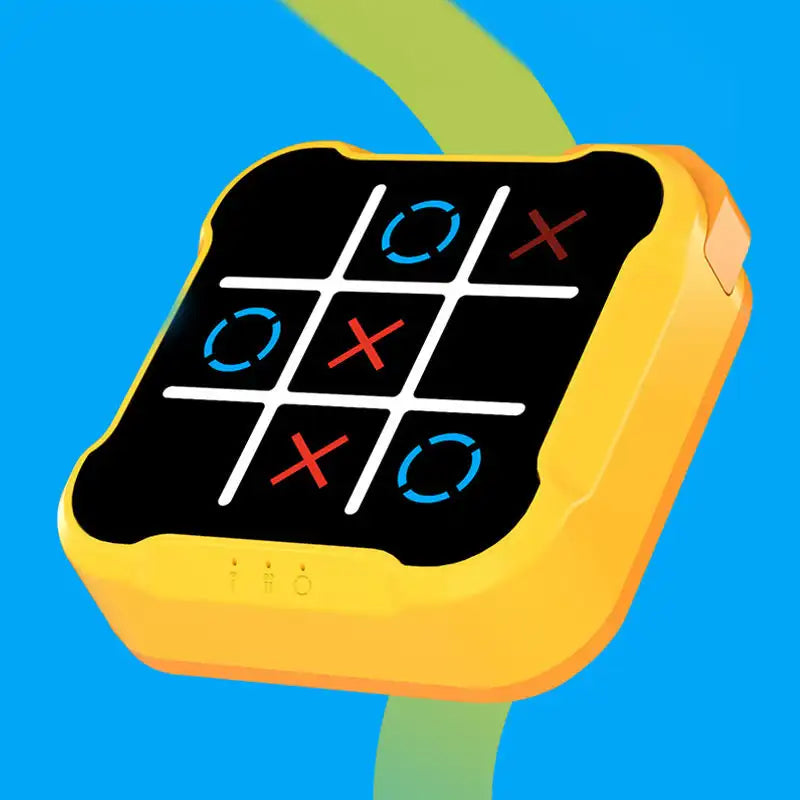Engaging Electronic Tic-Tac-Toe Game - Fun Montessori Puzzle Board for Kids and Adults