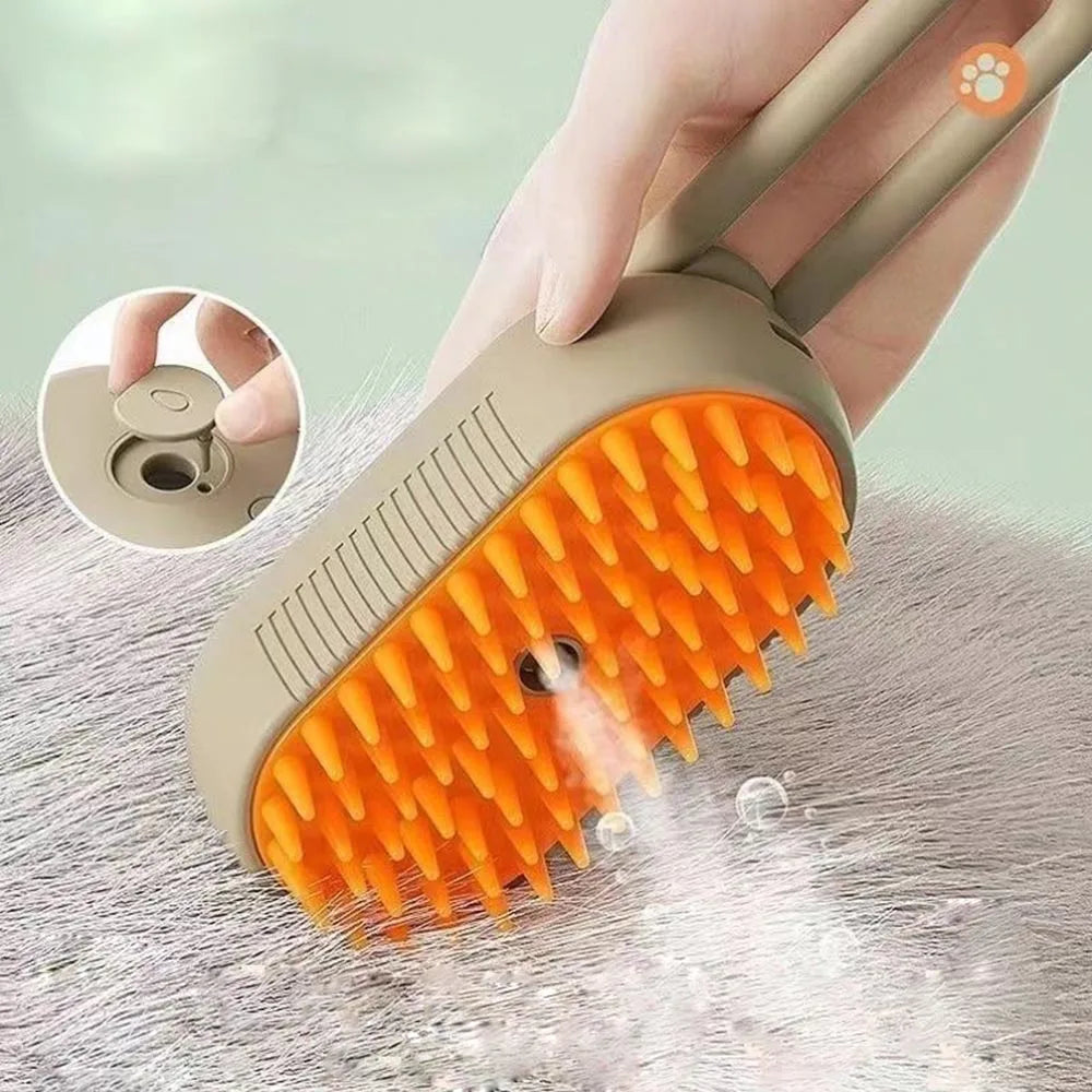Revolutionary Electric Steam Brush for a Shiny and Healthy Coat