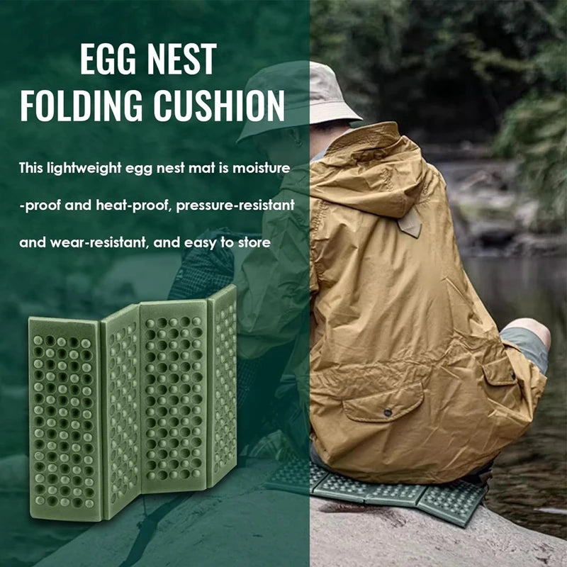 Lightweight Waterproof Foldable Mini Kneeling and Seat Cushion - Perfect for Outdoor Adventures!