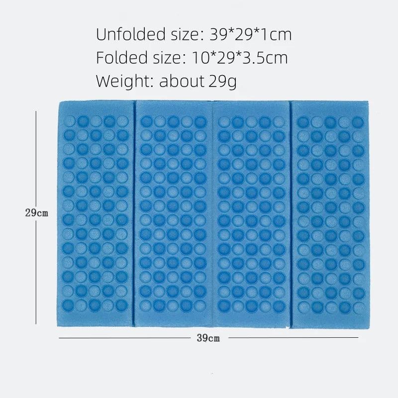 Lightweight Waterproof Foldable Mini Kneeling and Seat Cushion - Perfect for Outdoor Adventures!