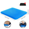 Experience Ultimate Comfort with Our Breathable Gel Seat Cushion - Perfect for Home, Office, Wheelchair, and Car Use!