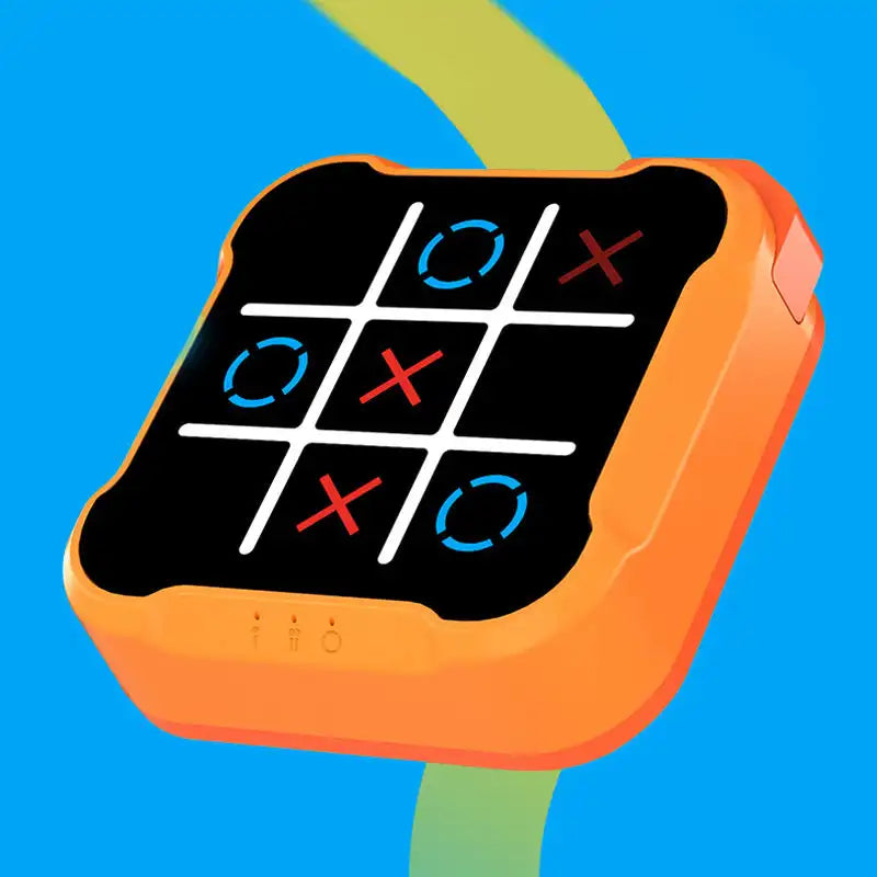 Engaging Electronic Tic-Tac-Toe Game - Fun Montessori Puzzle Board for Kids and Adults