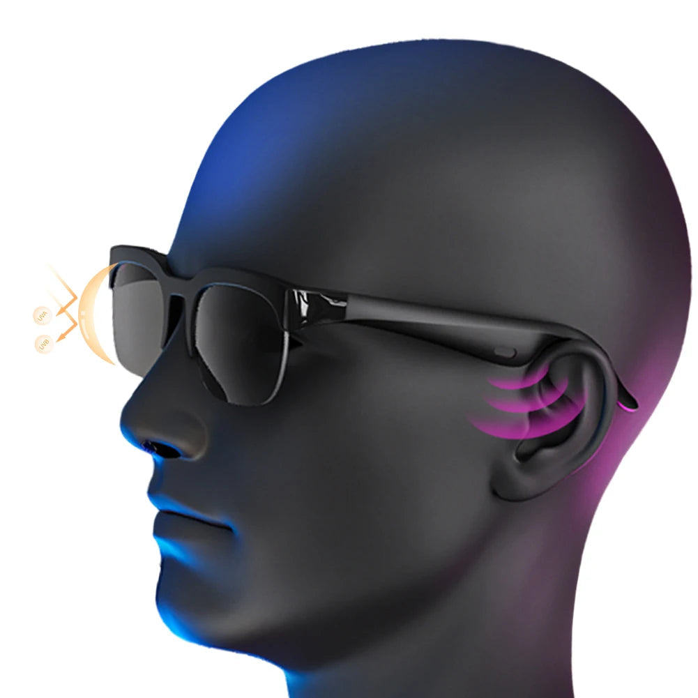 E13 Smart Glasses with Surround Stereo Hi-Fi Sound, Answer Calls, Music Playback, Long Battery Life, Ideal Gift for Father'S Day, for Work, Commuting, Travel & Outdoor Sports #Global Picks