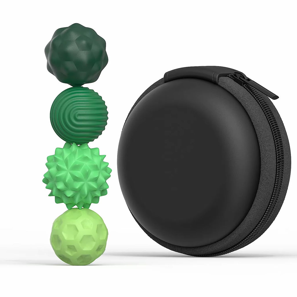 Silicone Magnetic Sensory Fidget Balls for Stress Relief and Calming, Suitable for Kids and Adults with Autism and Anxiety