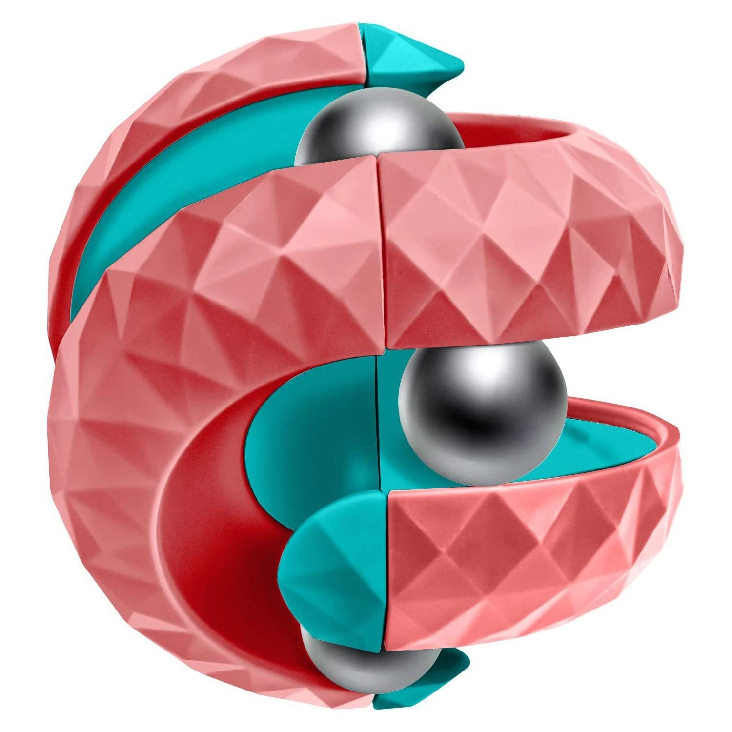 Sensory Decompression Track Ball Cube Toy for Children with Autism - Anti-Pressure Infinite Flip Design