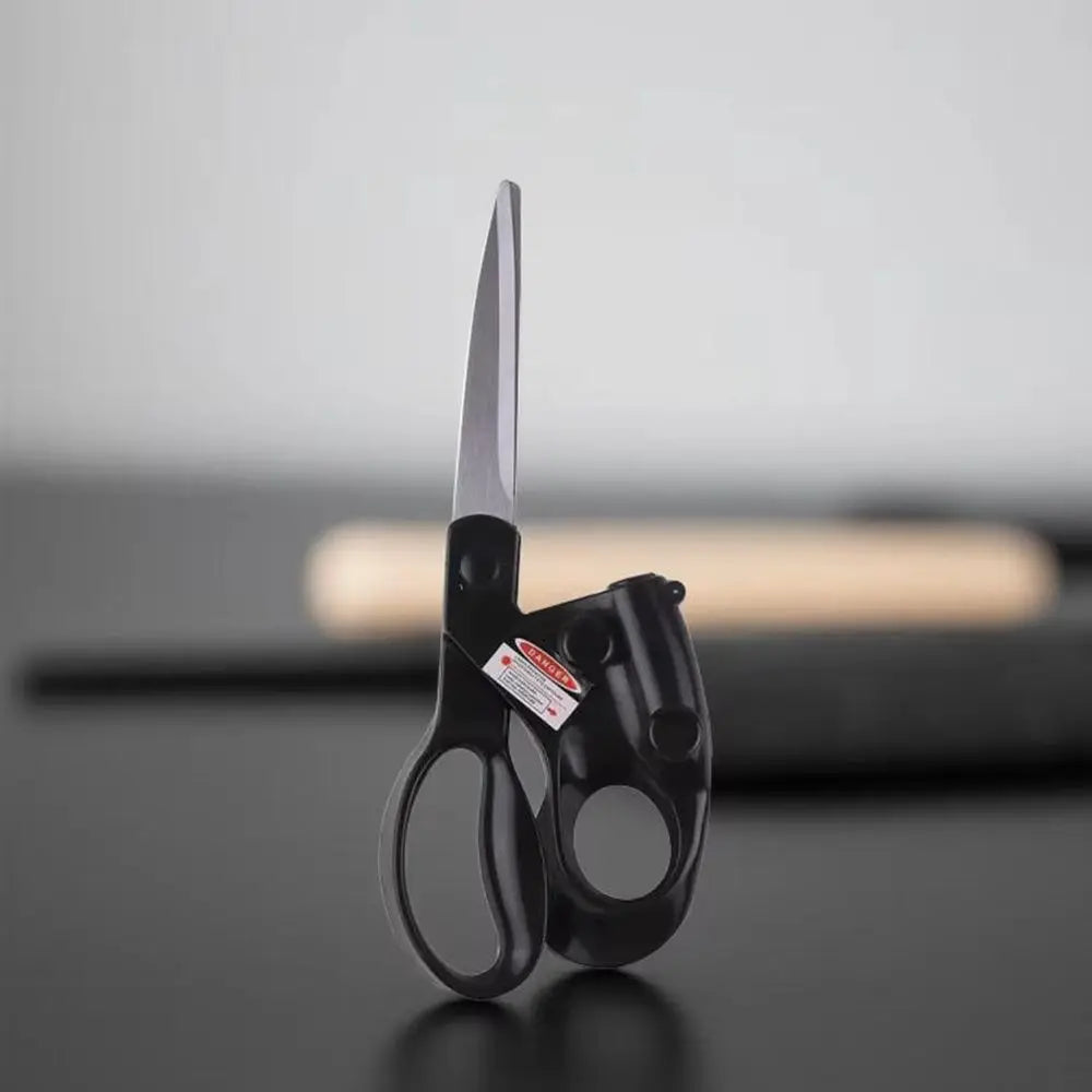 2026 Popular New Professional Laser Guided Scissors for Home Crafts Wrapping Gifts Fabric Sewing Cut Straight Fast Scissor Shear
