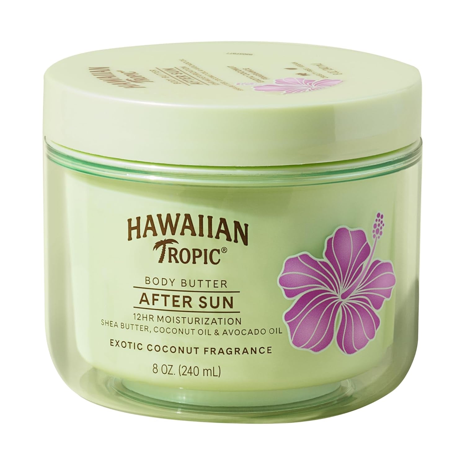 After Sun Body Butter with Coconut Oil, 8Oz | after Sun Lotion, Beach Essential