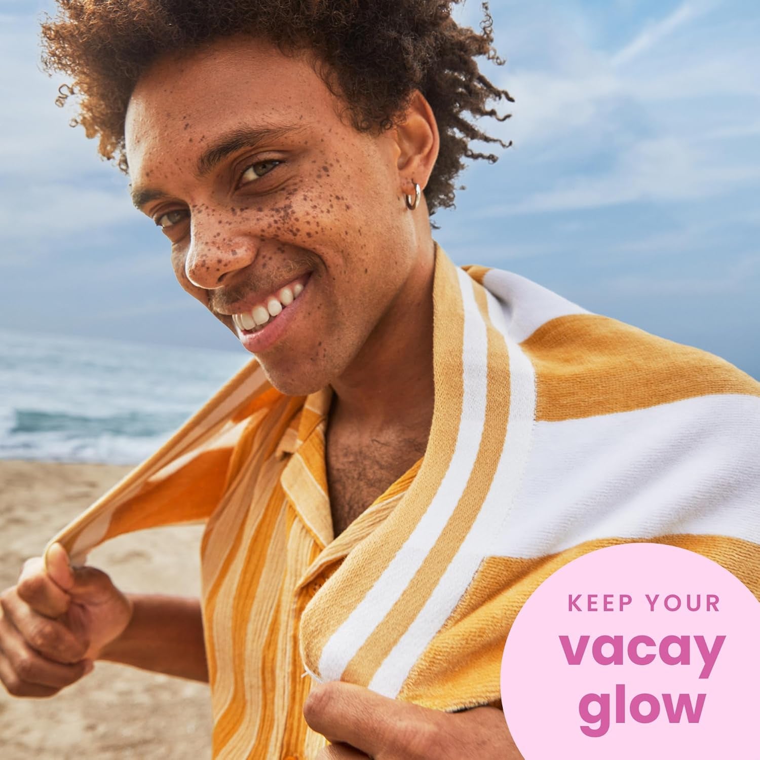 After Sun Body Butter with Coconut Oil, 8Oz | after Sun Lotion, Beach Essential