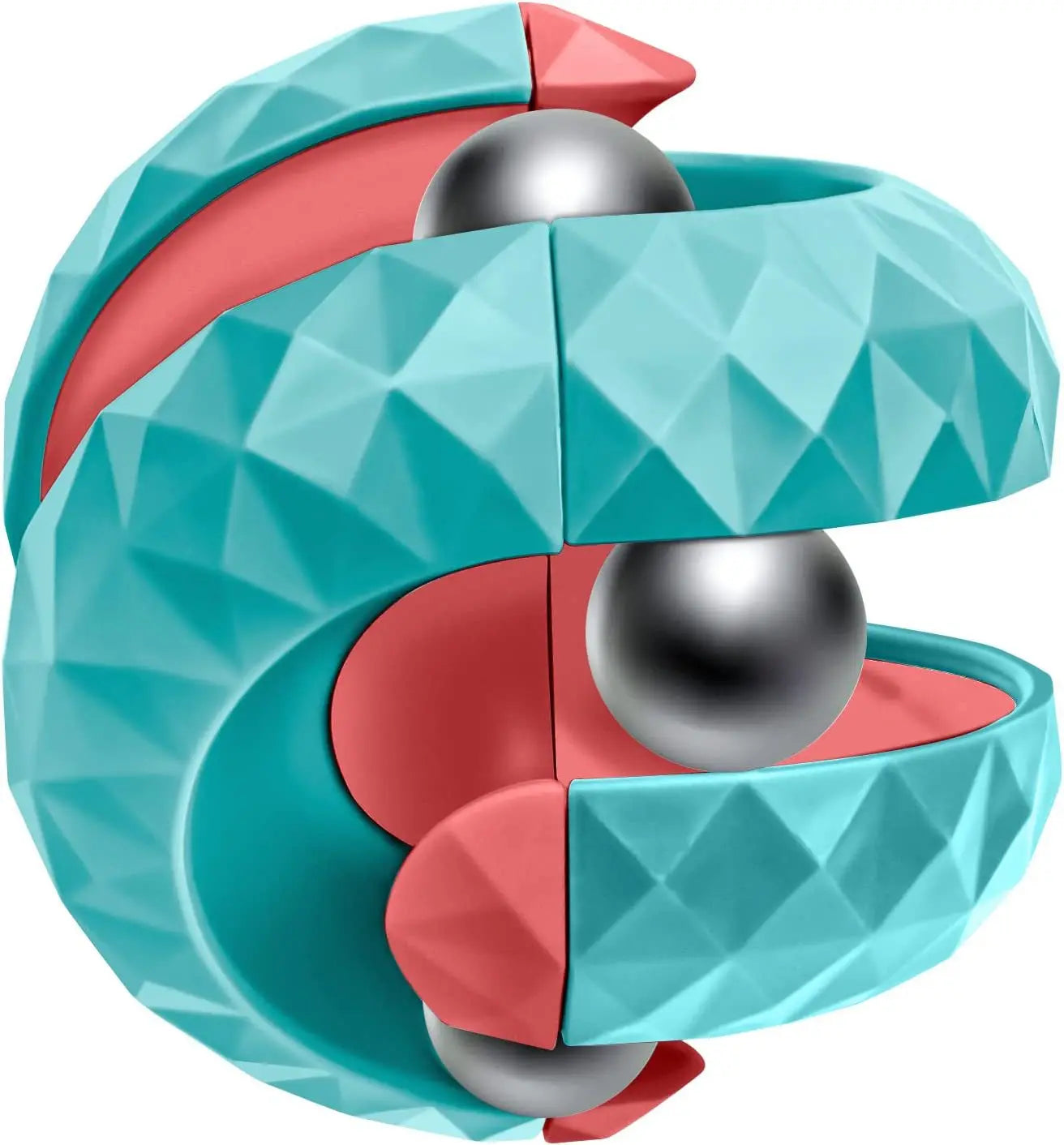 Sensory Decompression Track Ball Cube Toy for Children with Autism - Anti-Pressure Infinite Flip Design